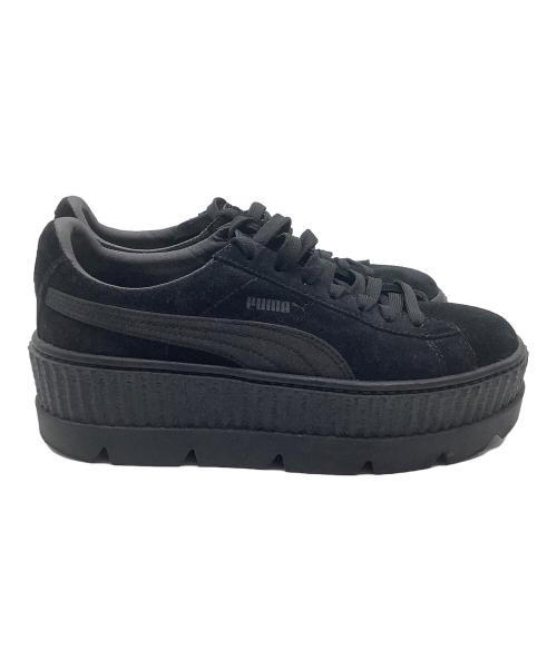 PUMA（プーマ）PUMA (プーマ) Fenty by Rihanna Cleated Creeper ブラック サイズ:23.5ｃｍの古着・服飾アイテム
