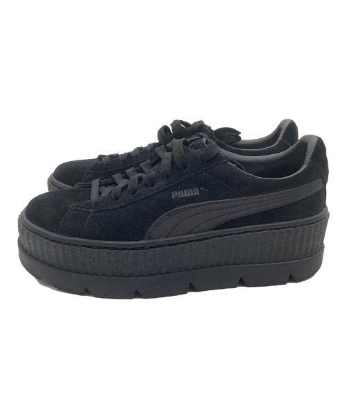 PUMA（プーマ）PUMA (プーマ) Fenty by Rihanna Cleated Creeper ブラック サイズ:23.5ｃｍの古着・服飾アイテム