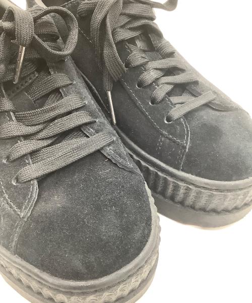 PUMA（プーマ）PUMA (プーマ) Fenty by Rihanna Cleated Creeper ブラック サイズ:23.5ｃｍの古着・服飾アイテム