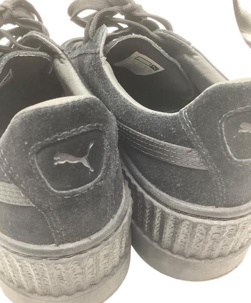 PUMA（プーマ）PUMA (プーマ) Fenty by Rihanna Cleated Creeper ブラック サイズ:23.5ｃｍの古着・服飾アイテム