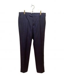 INCOTEX（インコテックス）の古着「スラックス」｜ネイビー×ホワイト