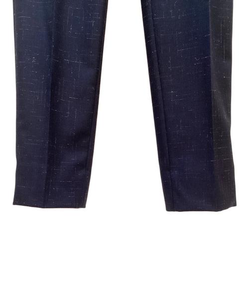 INCOTEX（インコテックス）INCOTEX (インコテックス) スラックス ネイビー×ホワイト サイズ:48の古着・服飾アイテム