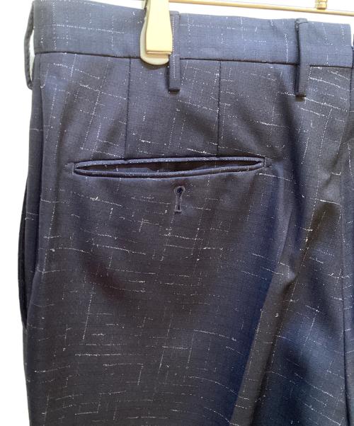 INCOTEX（インコテックス）INCOTEX (インコテックス) スラックス ネイビー×ホワイト サイズ:48の古着・服飾アイテム