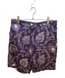 ETRO（エトロ）の古着「ハーフパンツ」｜ネイビー×ホワイト