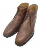 LOAKEローク）の古着「レザーシューズ」｜ブラウン