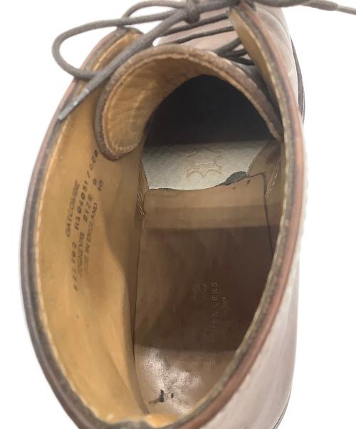 LOAKE（ローク）LOAKE (ローク) レザーシューズ ブラウン サイズ:9の古着・服飾アイテム