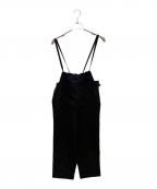 DRAWERドゥロワー）の古着「サロペット」｜ブラック
