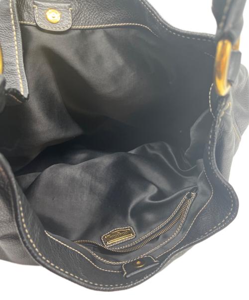 MIU MIU（ミュウミュウ）MIU MIU (ミュウミュウ) ハンドバッグ ブラックの古着・服飾アイテム