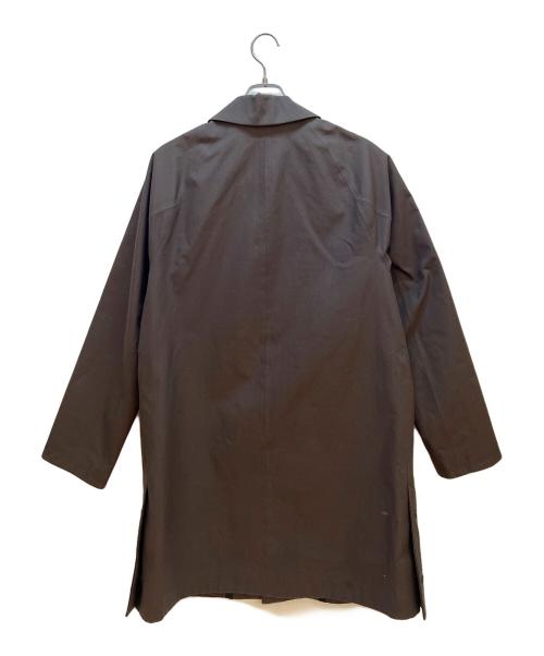 monobi（モノビ）monobi (モノビ) ステンカラーコート ダークブラウン サイズ:Mの古着・服飾アイテム