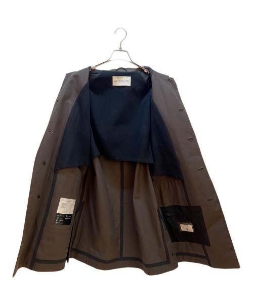 monobi（モノビ）monobi (モノビ) ステンカラーコート ダークブラウン サイズ:Mの古着・服飾アイテム