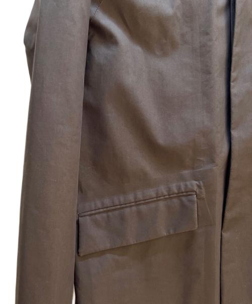 monobi（モノビ）monobi (モノビ) ステンカラーコート ダークブラウン サイズ:Mの古着・服飾アイテム