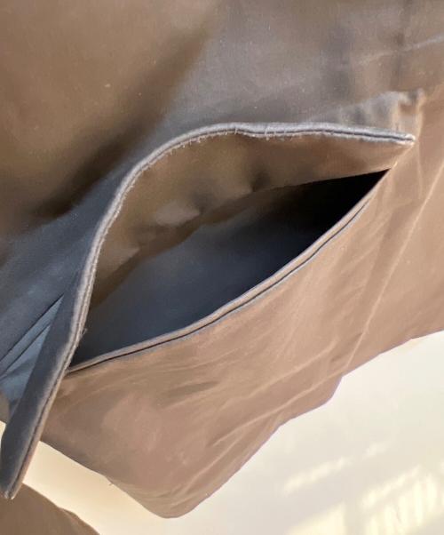 monobi（モノビ）monobi (モノビ) ステンカラーコート ダークブラウン サイズ:Mの古着・服飾アイテム