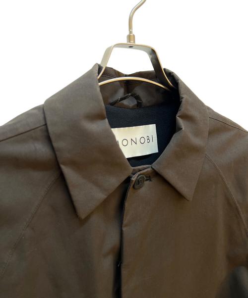 monobi（モノビ）monobi (モノビ) ステンカラーコート ダークブラウン サイズ:Mの古着・服飾アイテム