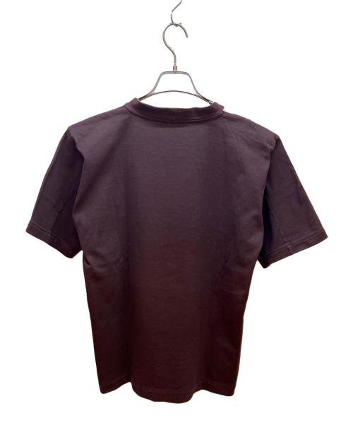 STONE ISLAND（ストーンアイランド）STONE ISLAND (ストーンアイランド) 半袖カットソー ワインレッド サイズ:Ｍの古着・服飾アイテム