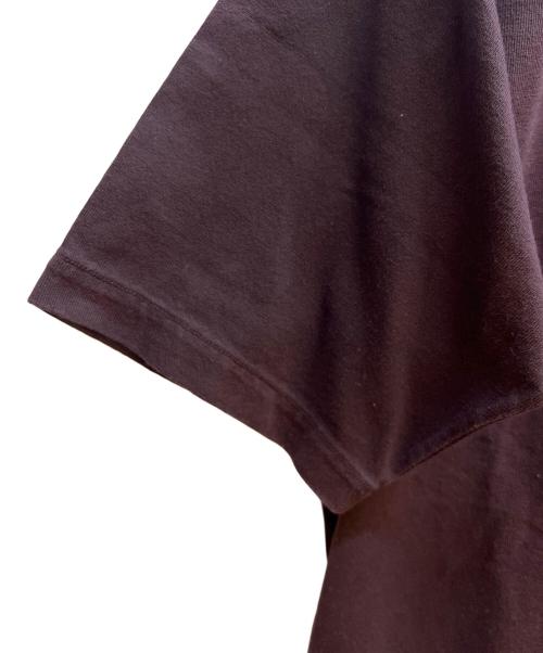 STONE ISLAND（ストーンアイランド）STONE ISLAND (ストーンアイランド) 半袖カットソー ワインレッド サイズ:Ｍの古着・服飾アイテム