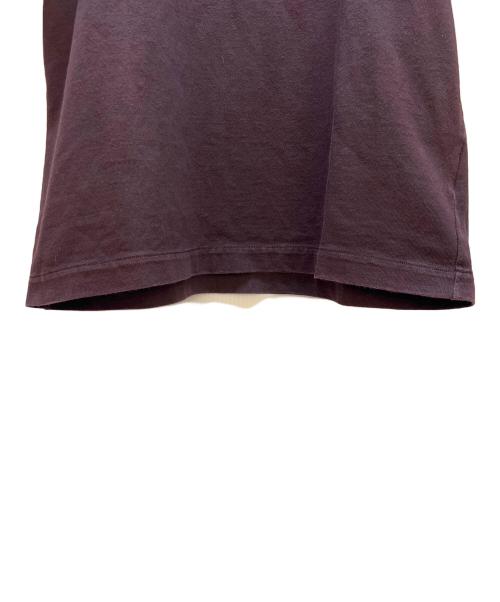 STONE ISLAND（ストーンアイランド）STONE ISLAND (ストーンアイランド) 半袖カットソー ワインレッド サイズ:Ｍの古着・服飾アイテム