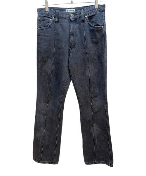 TTT MSW（ティー モダンストリートウェア）TTT MSW (ティー) デニムパンツ ブラック サイズ:Ｍの古着・服飾アイテム