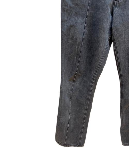 TTT MSW（ティー モダンストリートウェア）TTT MSW (ティー) デニムパンツ ブラック サイズ:Ｍの古着・服飾アイテム