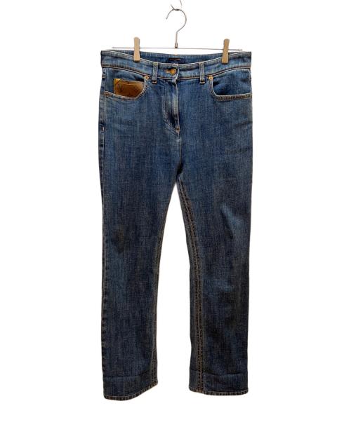 LOUIS VUITTON（ルイ ヴィトン）LOUIS VUITTON (ルイ ヴィトン) デニムパンツ インディゴ サイズ:38の古着・服飾アイテム