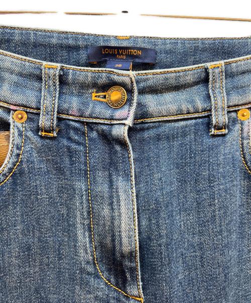 LOUIS VUITTON（ルイ ヴィトン）LOUIS VUITTON (ルイ ヴィトン) デニムパンツ インディゴ サイズ:38の古着・服飾アイテム