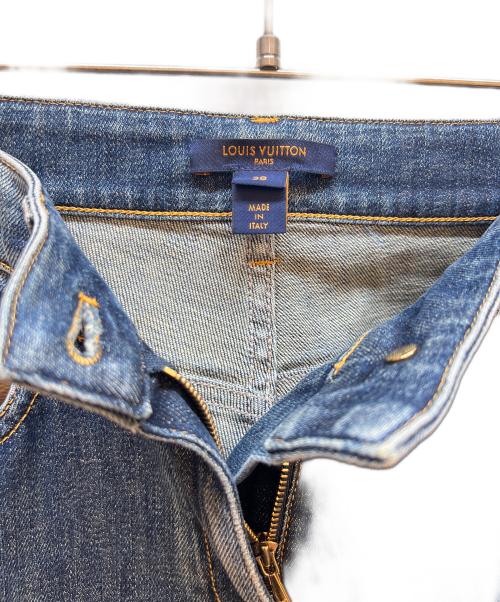 LOUIS VUITTON（ルイ ヴィトン）LOUIS VUITTON (ルイ ヴィトン) デニムパンツ インディゴ サイズ:38の古着・服飾アイテム