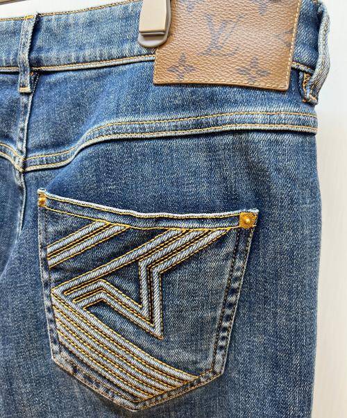 LOUIS VUITTON（ルイ ヴィトン）LOUIS VUITTON (ルイ ヴィトン) デニムパンツ インディゴ サイズ:38の古着・服飾アイテム
