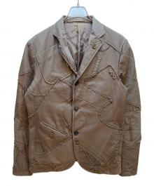 KOLOR（カラー）の古着「再構築テーラードジャケット」｜ベージュ