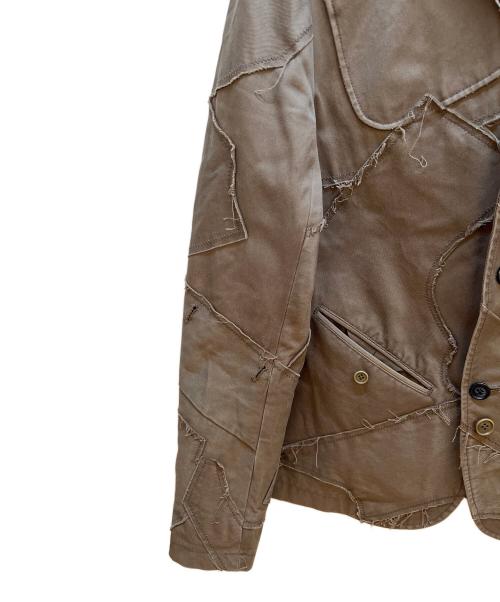 KOLOR（カラー）KOLOR (カラー) 再構築テーラードジャケット ベージュ サイズ:3の古着・服飾アイテム