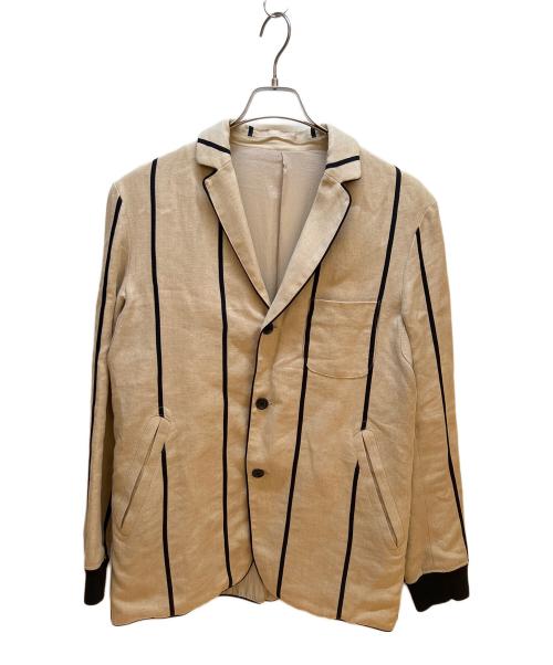 Soe（ソーイ）Soe (ソーイ) ジャケット ベージュ×ブラック サイズ:Sの古着・服飾アイテム