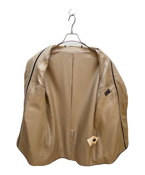 Soe（ソーイ）Soe (ソーイ) ジャケット ベージュ×ブラック サイズ:Sの古着・服飾アイテム