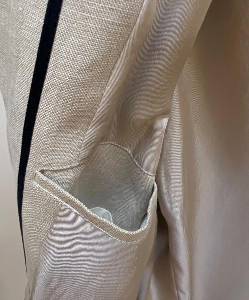 Soe（ソーイ）Soe (ソーイ) ジャケット ベージュ×ブラック サイズ:Sの古着・服飾アイテム