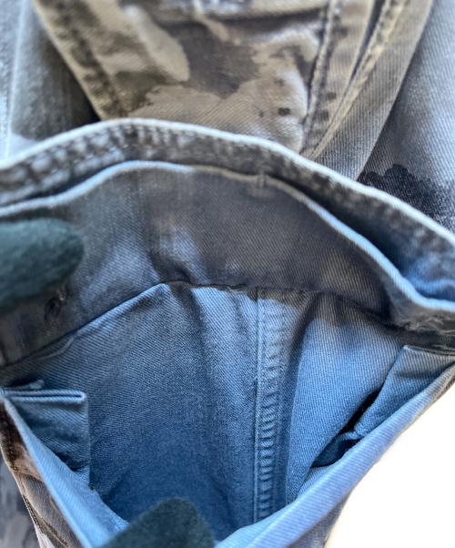 ISAMU KATAYAMA BACKLASH（イサムカタヤマ・バックラッシュ）ISAMU KATAYAMA BACKLASH (イサムカタヤマ・バックラッシュ) カーゴパンツ ブルー×ネイビー サイズ:Lの古着・服飾アイテム