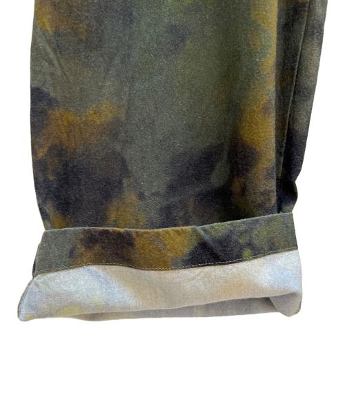 JOHNBULL（ジョンブル）JOHNBULL (ジョンブル) イージーパンツ グリーン×ブラック サイズ:Ｌの古着・服飾アイテム