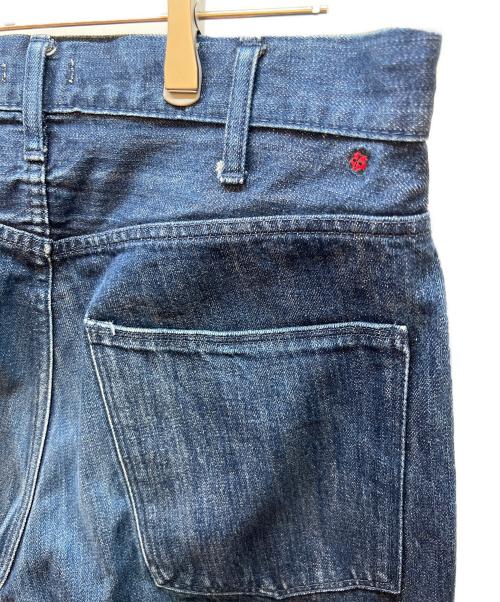 BRU NA BOINNE（ブルーナボイン）BRU NA BOINNE (ブルーナボイン) ワイドデニムパンツ インディゴ サイズ:Mの古着・服飾アイテム