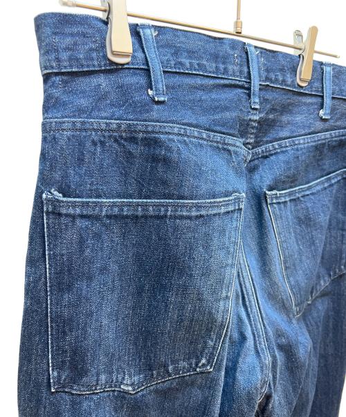 BRU NA BOINNE（ブルーナボイン）BRU NA BOINNE (ブルーナボイン) ワイドデニムパンツ インディゴ サイズ:Mの古着・服飾アイテム