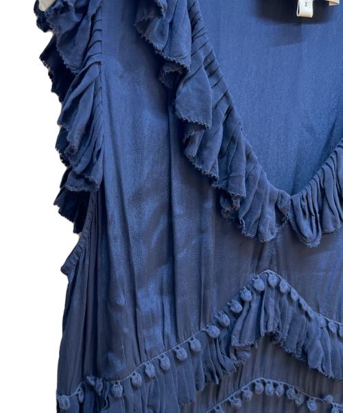 sea NEW YORK（シー ニューヨーク）sea NEW YORK (シー ニューヨーク) ノースリーブワンピース ネイビー サイズ:2の古着・服飾アイテム