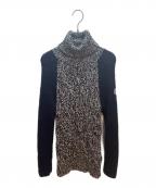 MONCLERモンクレール）の古着「セーター/20AW CICLISTA TRICOT」｜ネイビー×ホワイト