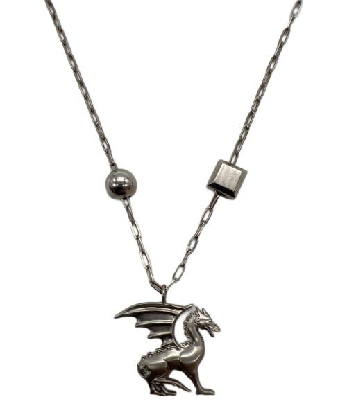 HERMES（エルメス）HERMES (エルメス) ネックレス/ドラゴン・タリスマン シルバーの古着・服飾アイテム