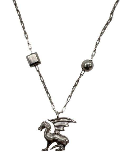HERMES（エルメス）HERMES (エルメス) ネックレス/ドラゴン・タリスマン シルバーの古着・服飾アイテム
