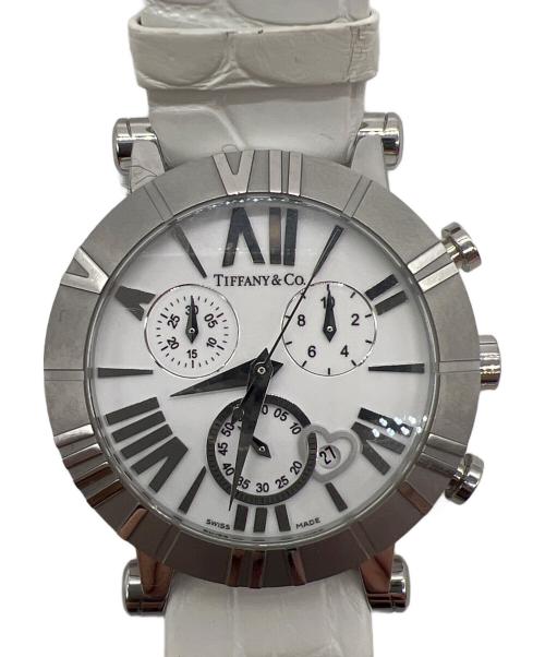 TIFFANY & Co.（ティファニー）TIFFANY & Co. (ティファニー) クロノグラフ/アトラス ホワイトの古着・服飾アイテム