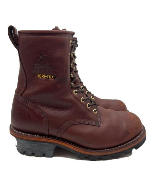 ROCKY（ロッキー）ROCKY (ロッキー) レースアップブーツ ブラウン サイズ:9Mの古着・服飾アイテム