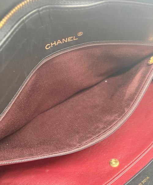 CHANEL（シャネル）CHANEL (シャネル) チェーンショルダーバッグ ブラックの古着・服飾アイテム