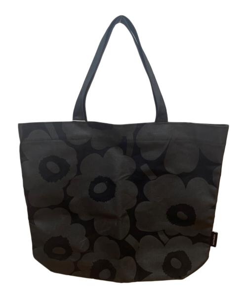 marimekko（マリメッコ）marimekko (マリメッコ) トートバッグ ブラックの古着・服飾アイテム