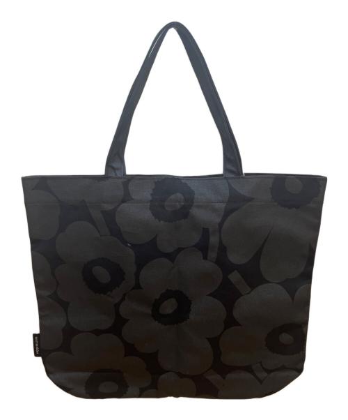marimekko（マリメッコ）marimekko (マリメッコ) トートバッグ ブラックの古着・服飾アイテム