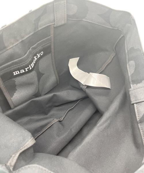 marimekko（マリメッコ）marimekko (マリメッコ) トートバッグ ブラックの古着・服飾アイテム