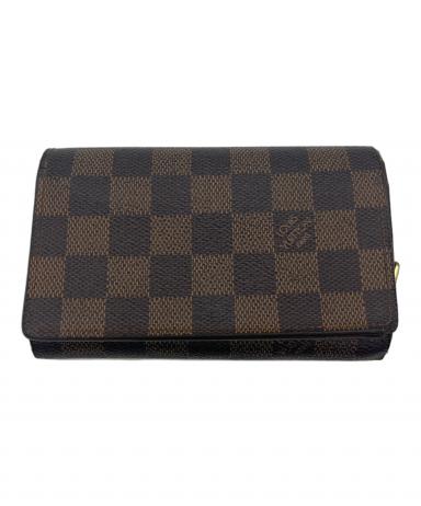 中古・古着通販】LOUIS VUITTON (ルイ ヴィトン) 二つ折り財布/ダミエ