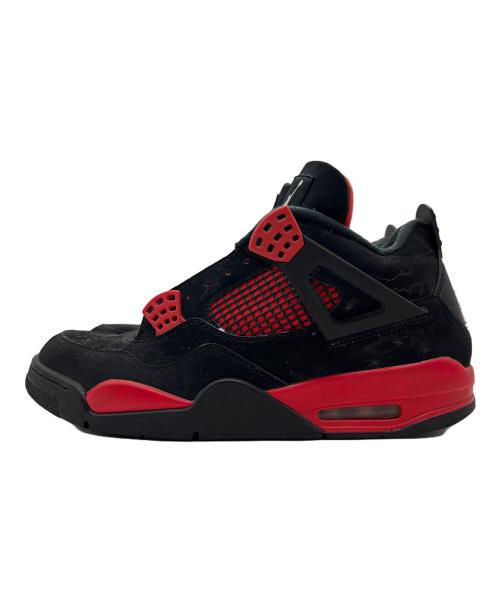 NIKE（ナイキ）NIKE (ナイキ) Air Jordan 4 Retro/シューレース欠品 ブラック サイズ:28.5cmの古着・服飾アイテム