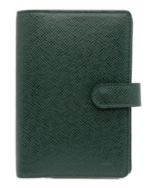LOUIS VUITTON（ルイ ヴィトン）LOUIS VUITTON (ルイ ヴィトン) 手帳/タイガ・アジェンダPM グリーンの古着・服飾アイテム
