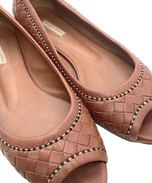 BOTTEGA VENETA（ボッテガベネタ）BOTTEGA VENETA (ボッテガベネタ) パンプス ブラウン サイズ:36 1/2の古着・服飾アイテム