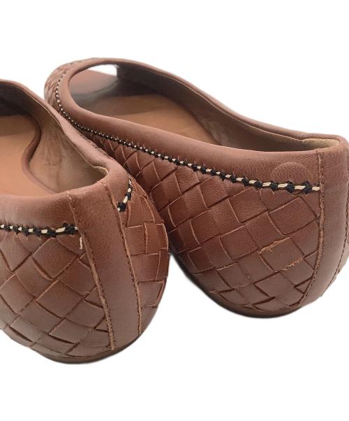 BOTTEGA VENETA（ボッテガベネタ）BOTTEGA VENETA (ボッテガベネタ) パンプス ブラウン サイズ:36 1/2の古着・服飾アイテム